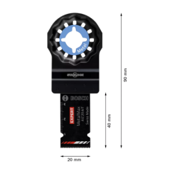 LAME PLONGEANTE EXPERT STARLOCK CARBURE EXTRA MÉTAL 40x32mm AIZ32AT (1pce)