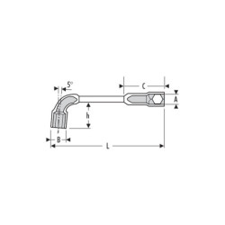 CLE A PIPE 6x12 PANS 8mm EXPERT