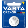 PILE BOUTON LITHIUM 3V CR2430 VARTA (blister 1 pce)