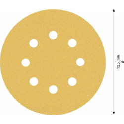 DISQUE ABRASIF C470 EXPERT D125mm G080 (blister 5 pcs)