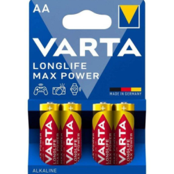 PILE ALCALINE Longlife Max Power LR06 (AA) 1,5V VARTA (blister 4 pcs)