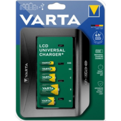 CHARGEUR DE PILES UNIVERSEL LCD VARTA