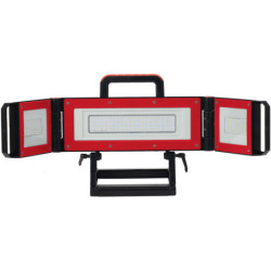 PROJECTEUR PORTABLE DE CHANTIER MULTI-POSITIONS A LED 80W 7200 LUMEN
