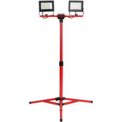PROJECTEUR SUR PIED A LED 2x50W 8000 LUMEN