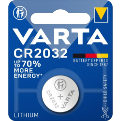 Pile bouton Lithium 3V CR2032 Varta Blister de 1 piece
