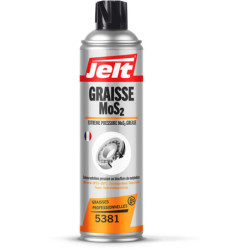 Graisse multi fonction bisulfure de molybdene MoS2 aérosol 650-400ml 005381 Jelt