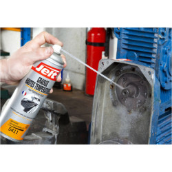 Graisse au cuivre très hautes température 5411 aérosol 650-500ml 005411 Jelt