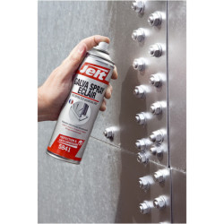 Galvanisation à froid antirouille GALVA FLASH éclair brillant aérosol 650-400ml 005821 Jelt