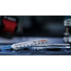 Lame de scie sauteuse PRO BIM Speed Métal 92mm Pas : 1,2mm T121AFC Etui de 5 pièces