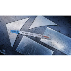 Lame de scie sauteuse PRO BIM Speed Métal 92mm Pas : 1,2mm T121AFC Etui de 5 pièces