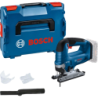 SCIE SAUTEUSE POIGNEE ETRIER A BATTERIE 18V-LI SANS BATTERIE NI CHARGEUR GST 18V-125 S BOSCH AVEC CO