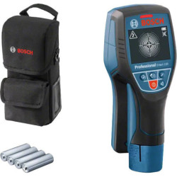 Détecteur de métaux mural D-TECT 120 Professional + housse à piles AA