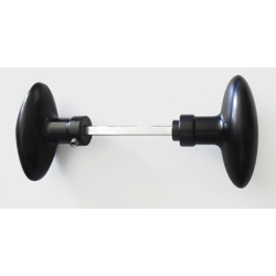 BOUTON DBLE OVOIDE NOIR 7X90 POLYBLOC