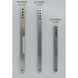 TIGE CARREE ACIER 6x90mm