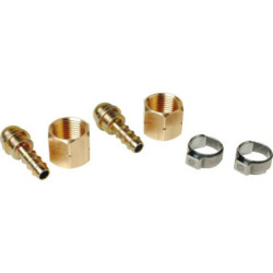 Kit De 2 raccords tétine + 2 colliers 963/20