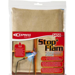 Stop' Flam Enveloppe Tissée et Traitée sans fibres 20x25cm Epaisseur 13mm