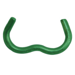 AGRAFES A GRILLAGE OMEGA 20 VERTE (blister de 1000 pcs)