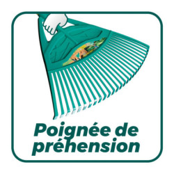 BALAI A GAZON POLYMERE XL avec manche