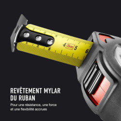 MESURE A RUBAN AVEC BLOCAGE 8MX25MM