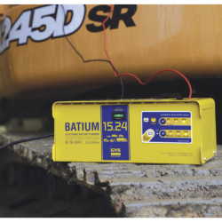 CHARGEUR DE BATTERIE AUTOMATIQUE 6-12-24V BATIUM 15.24