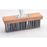 BALAI CANTONNIER ACIER PLAT TREMPE 300X75 SANS MANCHE