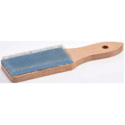 CARDE A LIMES ACIER SUPPORT BOIS 40mm