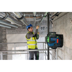 Laser de lignes vertes 3x360° avec batterie et chargeur GLL 12v-100-33CG Bosch Expert 0601065401