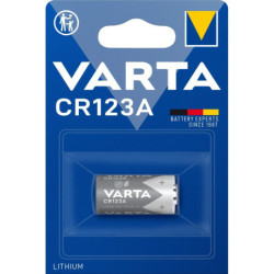 PILE LITHIUM VARTA PHOTO CR123A (blister 1 pce)