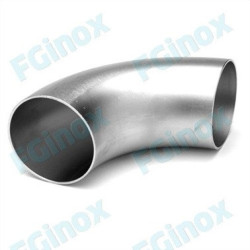 Coude à souder ISO roulé soudé 3D inox 304L