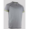 Tee shirt Labyrithe repirant anti UV 150g Gris acier