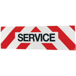 PANNEAU MAGNETIQUE SERVICE 500x150mm