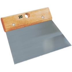 PEIGNE A COLLE LARG 200mm denture isocele 2,5mm