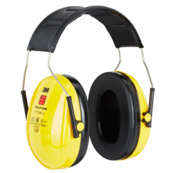 Casque antibruit Optime I SNR 27dB Jaune