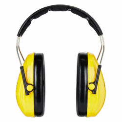 Casque antibruit Optime I SNR 27dB Jaune