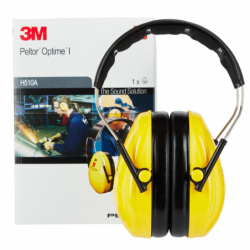 Casque antibruit Optime I SNR 27dB Jaune