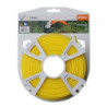 FIL DE COUPE ROND NYLON JAUNE Ø3.0mm x 55m BOBINE