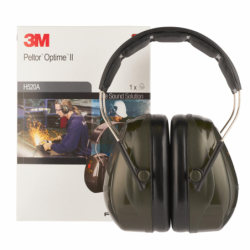 Casque antibruit Optime II SNR 31dB Vert