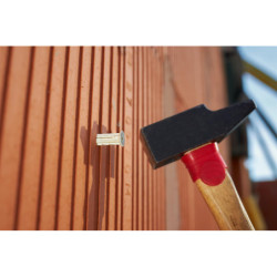 CHEVILLES PLASTIQUE ARPON 8x30mm GRAPPE (boite de 100 pcs)