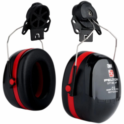 Coquilles antibruit Optime III attaches P3E SNR 33dB Noir