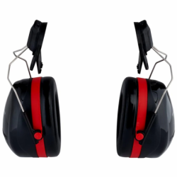 Coquilles antibruit Optime III attaches P3E SNR 33dB Noir