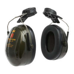 Coquilles antibruit Optime II attaches P3E SNR 31dB Vert