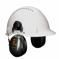 Coquilles antibruit Optime II attaches P3E SNR 31dB Vert