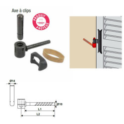 GOND POLYGOND A CLIPS Ø14x115mm FER A BETON