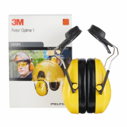 Coquilles antibruit Optime I attaches P3E SNR 26dB Jaune