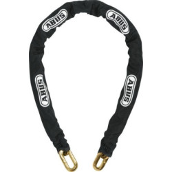 Chaine haute sécurité acier cémenté gainage tissu Ø10 longueur 110cm référence 10KS-110 black