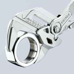 PINCE CLE 300 MM GAINEE PVC CHROME