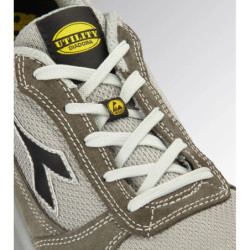 Chaussure basse Run Text Low S1PS FO SR ESD Castle Rock/Alluminium (Roche/Bleu)