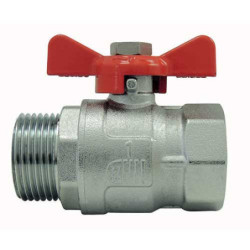 VANNE A SPHERE ACS M.F 12-17 POIGNEE PAPILLON