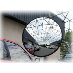 Miroir multi-usages interieur/exterieur vision 90° Ø 600mm distance maxi d'observation 12m