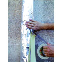 RUBAN ADHESIF ALUMINIUM 335 75mmx50m